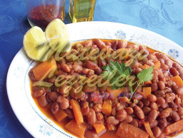 Barbunya lobyası (Zeytinyağlı)