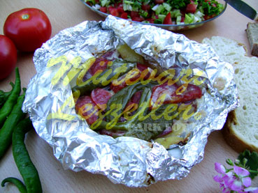 Sobada Basdırmalı Kartof