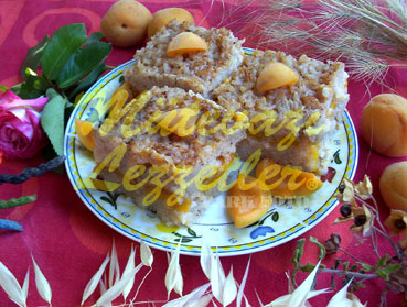 Ərikli Dilim Sütlaç