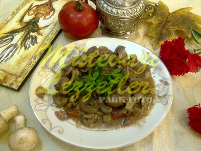 Göbələkli Böyrək Sote