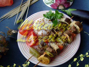 Badımcanlı Çöp Kababı