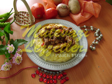 Pürəli Tas Kababı