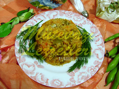 Təzə Paxlalı Yarma Plovu