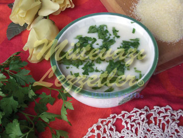 Qatıqlı Manna Çorbası