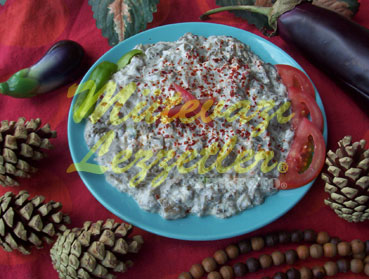 Qatıqlı Badımcan Salatı